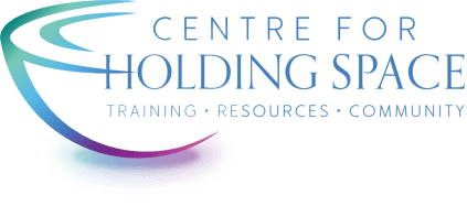 Centre for Holding Space rainbow bowl logo